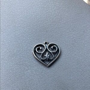 James Avery Silver Heart Charm